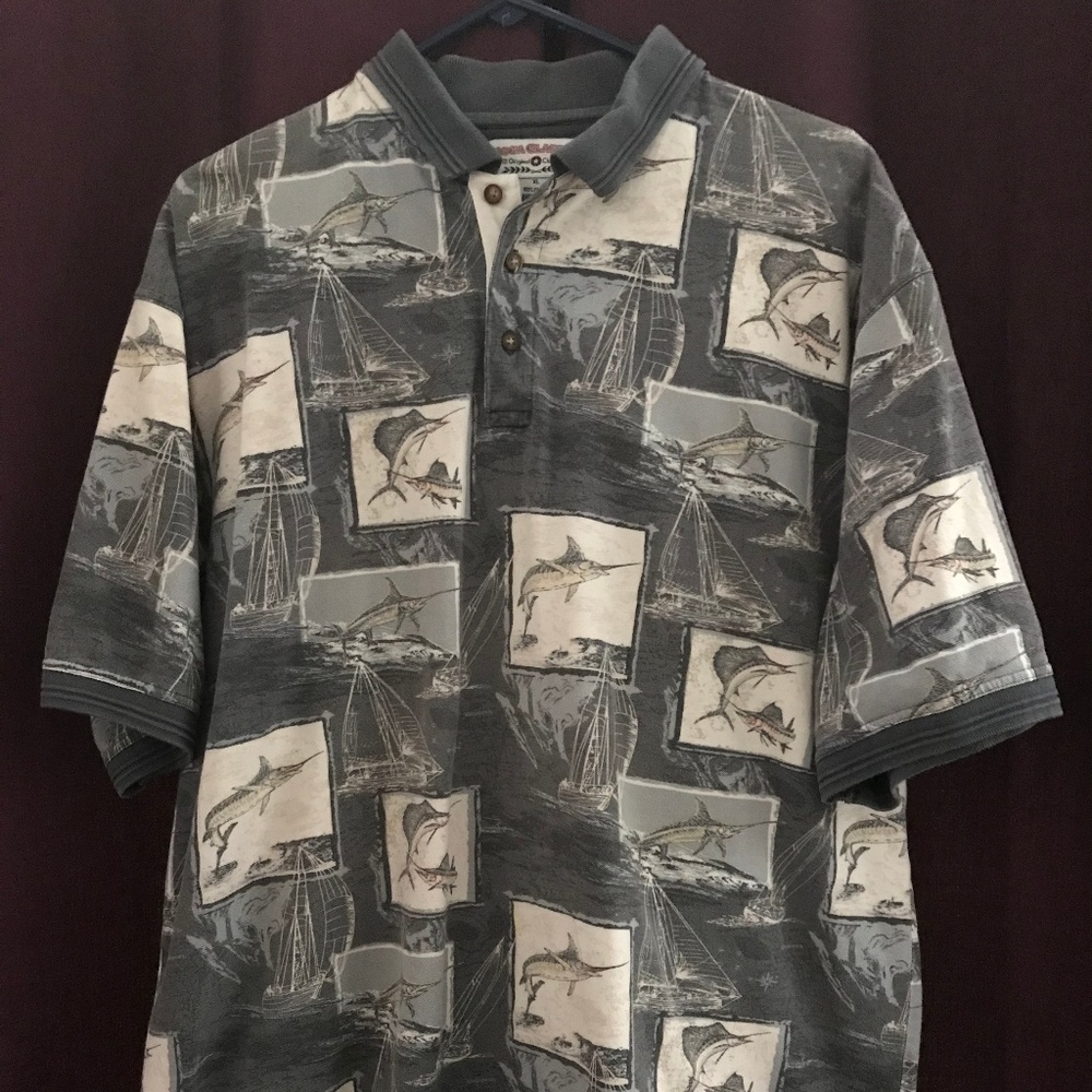 Boca Classics Mens Pullover Shirt Size XL